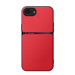 Litchi Leather Magnetic Full Coverage Shockproof Phone Case, For iPhone 16e, For iPhone 16 Pro Max, For iPhone 16 Pro, For iPhone 16 Plus