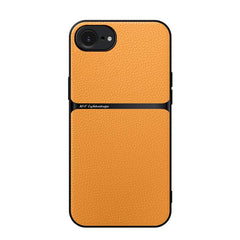 Litchi Leather Magnetic Full Coverage Shockproof Phone Case, For iPhone 16e, For iPhone 16 Pro Max, For iPhone 16 Pro, For iPhone 16 Plus