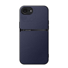 Litchi Leather Magnetic Full Coverage Shockproof Phone Case, For iPhone 16e, For iPhone 16 Pro Max, For iPhone 16 Pro, For iPhone 16 Plus