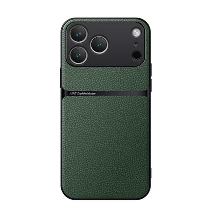 Litchi Leather Magnetic Full Coverage Shockproof Phone Case, For iPhone 17e / 16e, For iPhone 17 Pro Max, For iPhone 17 Pro, For iPhone 17