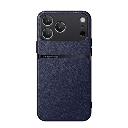Litchi Leather Magnetic Full Coverage Shockproof Phone Case, For iPhone 17e / 16e, For iPhone 17 Pro Max, For iPhone 17 Pro, For iPhone 17