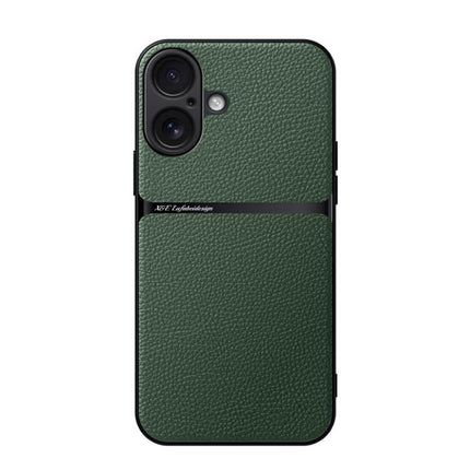 Litchi Leather Magnetic Full Coverage Shockproof Phone Case, For iPhone 17e / 16e, For iPhone 17 Pro Max, For iPhone 17 Pro, For iPhone 17