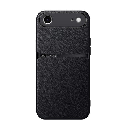 Litchi Leather Magnetic Full Coverage Shockproof Phone Case, For iPhone Air, For iPhone 16 Pro Max, For iPhone 16 Pro, For iPhone 16 Plus