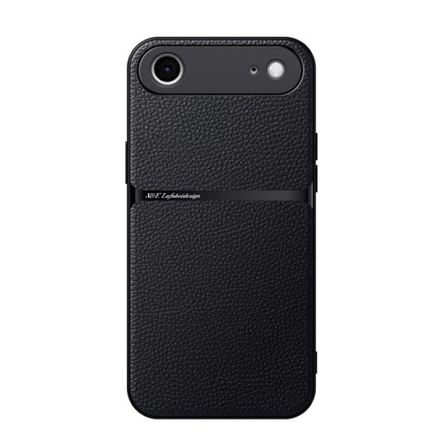 Litchi Leather Magnetic Full Coverage Shockproof Phone Case, For iPhone Air, For iPhone 16 Pro Max, For iPhone 16 Pro, For iPhone 16 Plus