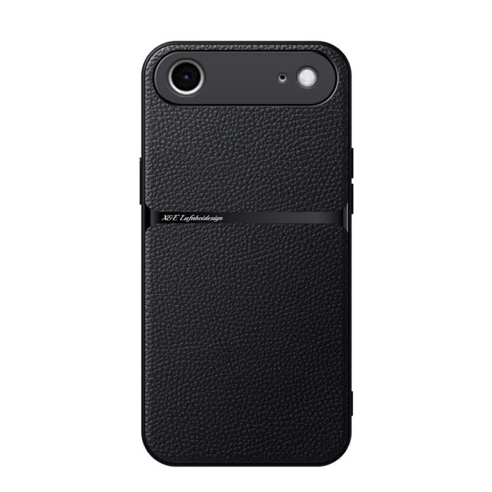 Litchi Leather Magnetic Full Coverage Shockproof Phone Case, For iPhone Air, For iPhone 16 Pro Max, For iPhone 16 Pro, For iPhone 16 Plus