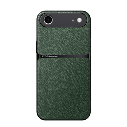 Litchi Leather Magnetic Full Coverage Shockproof Phone Case, For iPhone Air, For iPhone 16 Pro Max, For iPhone 16 Pro, For iPhone 16 Plus