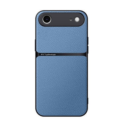 Litchi Leather Magnetic Full Coverage Shockproof Phone Case, For iPhone Air, For iPhone 16 Pro Max, For iPhone 16 Pro, For iPhone 16 Plus