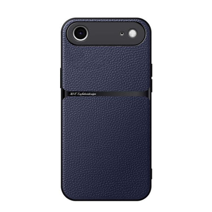 Litchi Leather Magnetic Full Coverage Shockproof Phone Case, For iPhone Air, For iPhone 16 Pro Max, For iPhone 16 Pro, For iPhone 16 Plus