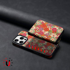 Denior D23 MagSafe Detachable Zipper Wallet Holder Phone Case, For iPhone 12 Pro Max, For iPhone 12 Pro