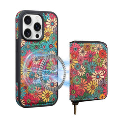 Denior D23 MagSafe Detachable Zipper Wallet Holder Phone Case, For iPhone 12 Pro Max, For iPhone 12 Pro