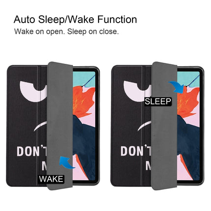 For iPad Air 11 2024 / 2020 10.8 TPU Colored Drawing Horizontal Flip Leather Case with Three-folding Holder & Sleep / Wake-up Function, For iPad Air 11 2024 / 2022 / 2020 10.9 TPU