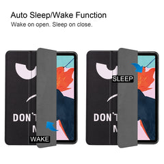 For iPad Air 11 2024 / 2020 10.8 TPU Colored Drawing Horizontal Flip Leather Case with Three-folding Holder & Sleep / Wake-up Function, For iPad Air 11 2024 / 2022 / 2020 10.9 TPU