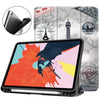 For iPad Air 11 2024 / 2020 10.8 TPU Colored Drawing Horizontal Flip Leather Case with Three-folding Holder & Sleep / Wake-up Function, For iPad Air 11 2024 / 2022 / 2020 10.9 TPU, For iPad Air 11 2024 / 2020 10.8 TPU, For iPad Air 2022 / 2020 10.9 TPU