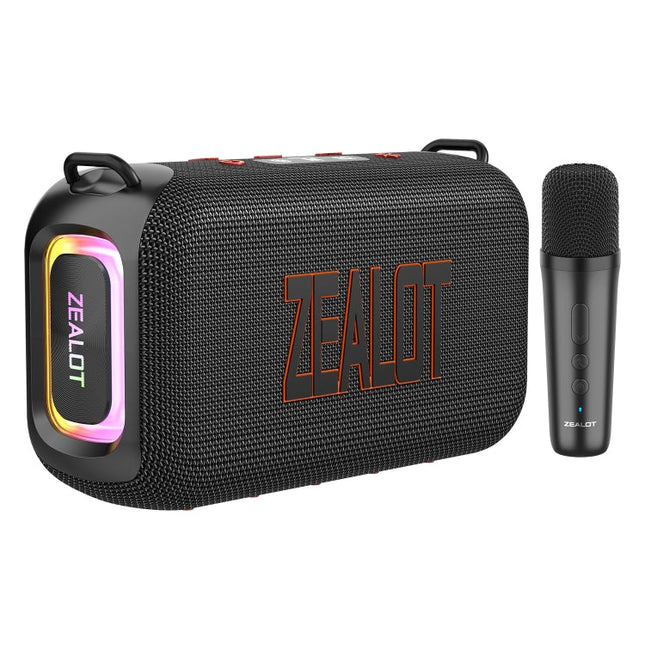 Zealot S85M 50W Outdoor Portable Bluetooth Speaker with Microphone, S85 + 1 Mic