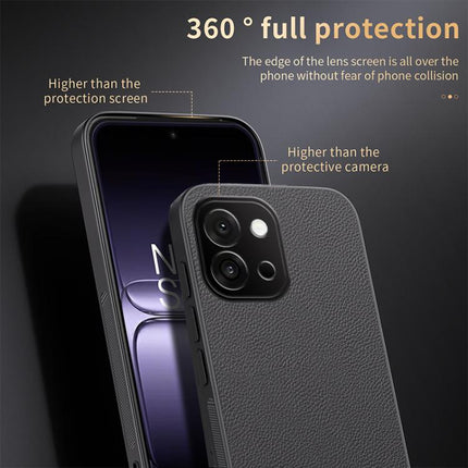 HUIYI Leather Magnetic Phone Case, For OnePlus 13T, For OnePlus 13, For OnePlus Nord 4, For OnePlus Ace 3 Pro