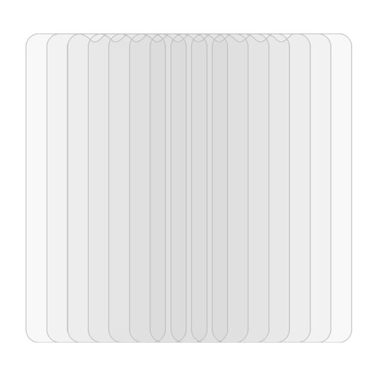 10 PCS 0.26mm 9H 2.5D Tempered Glass Film, For OPPO Realme Narzo 10, For OPPO Realme Narzo 10A, For Xiaomi Mi 10 Lite Zoom