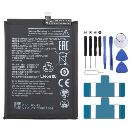 Battery Replacement, For ZTE Axon 60 / 60 Lite E6706ZTE-B 5000mAh, For ZTE Blade A34 / A54 GH6701-GH6702 5000mAh, For ZTE Nubia Z60 Ultra Li3959T45P8h816761 6000mAh, For ZTE Blade V50 Vita Li3852T44P8HA26650 5200mAh                                     ...