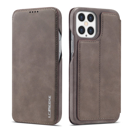 LC.IMEEKE Hon Ancient Series Horizontal Flip Leather Case with Holder & Card Slot, For iPhone 12 mini, For iPhone 12 / 12 Pro, For iPhone 12 Pro Max