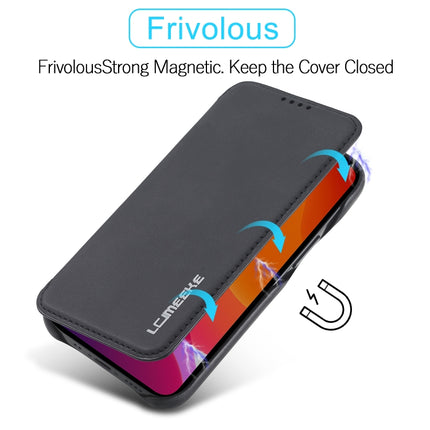 LC.IMEEKE Hon Ancient Series Horizontal Flip Leather Case with Holder & Card Slot, For iPhone 12 mini, For iPhone 12 / 12 Pro, For iPhone 12 Pro Max