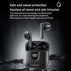 Original Lenovo EA120 Simple Semi-In-Ear True Wireless Bluetooth Earphones