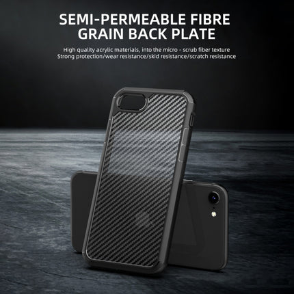iPAKY Pioneer Series Carbon Fiber Texture Shockproof TPU + PC Case, For iPhone 8 Plus / 7 Plus, For iPhone 11 Pro, For iPhone 12 Pro Max