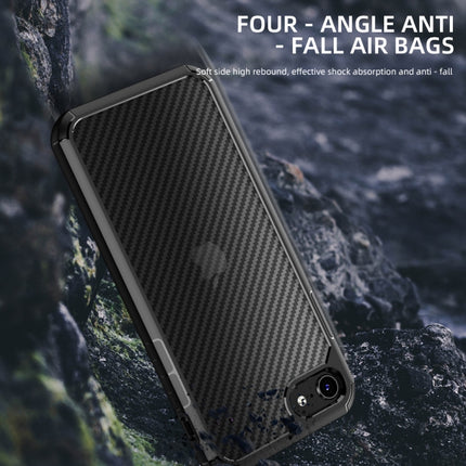 iPAKY Pioneer Series Carbon Fiber Texture Shockproof TPU + PC Case, For iPhone 8 Plus / 7 Plus, For iPhone 11 Pro, For iPhone 11 Pro Max, For iPhone 12 / 12 Pro, For iPhone 12 Pro Max