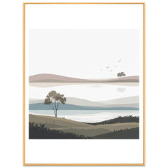 Scenery Decorative Painting with Aluminum Alloy Frame Print On Your Demand, 15x20cm, 20x20cm, 30x30cm, 40x40cm, 50x50cm, 60x60cm, 70x70cm, 80x80cm, 90x90cm