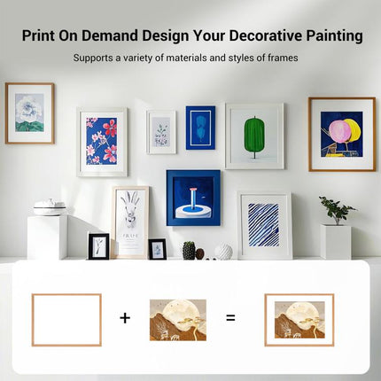 Graffiti Decorative Painting with Aluminum Alloy Frame Print On Your Demand, 15x20cm, 20x20cm, 30x30cm, 40x40cm, 50x50cm, 60x60cm, 70x70cm, 80x80cm, 90x90cm