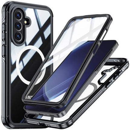 RedPepper Tempered Glass MagSafe Phone Case, For Samsung Galaxy A57 5G, For Samsung Galaxy A36 / A56 / A37, For Samsung Galaxy A17 5G