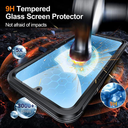 RedPepper Tempered Glass MagSafe Phone Case, For Galaxy A18 / A17, For Samsung Galaxy A57 5G, For Samsung Galaxy A36 / A56 / A37