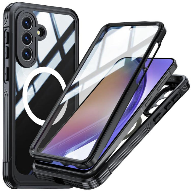 RedPepper Tempered Glass MagSafe Phone Case, For Samsung Galaxy A57 5G, For Samsung Galaxy A36 / A56 / A37, For Samsung Galaxy A17 5G