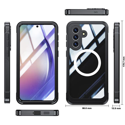 RedPepper Tempered Glass MagSafe Phone Case, For Samsung Galaxy A57 5G, For Samsung Galaxy A36 / A56 / A37, For Samsung Galaxy A17 5G