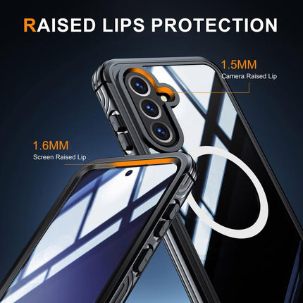 RedPepper Tempered Glass MagSafe Phone Case, For Samsung Galaxy A57 5G, For Samsung Galaxy A36 / A56 / A37, For Samsung Galaxy A17 5G