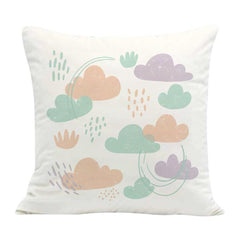 Clouds Printed Sofa Pillow Case No Core Print On Your Demand, 35x35cm, 40x40cm, 45x45cm
