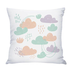 Clouds Printed Sofa Pillow Case No Core Print On Your Demand, 35x35cm, 40x40cm, 45x45cm