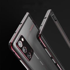 Aluminum Alloy Shockproof Protective Bumper Frame, For Samsung Galaxy Note20 Ultra