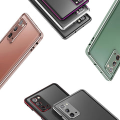 Aluminum Alloy Shockproof Protective Bumper Frame, For Samsung Galaxy Note20 Ultra