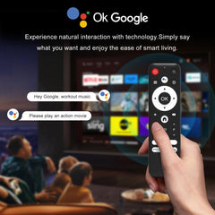 H96Max 8K UHD Android 14 Smart TV Box with Remote Control, Allwinner H728 Octa-Core