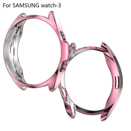 Electroplating Hollow Half-pack TPU Protective Case, For Samsung Galaxy Watch 3 41mm, For Samsung Galaxy Watch 3 45mm