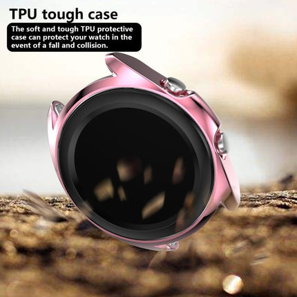 Electroplating Hollow Half-pack TPU Protective Case, For Samsung Galaxy Watch 3 41mm, For Samsung Galaxy Watch 3 45mm