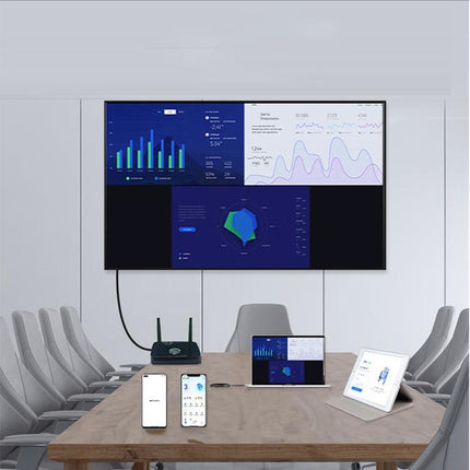 Measy AM1810 Type-C Wireless Screen Projector For PC / TV / Phone, Plug:EU Plug, EU Plug