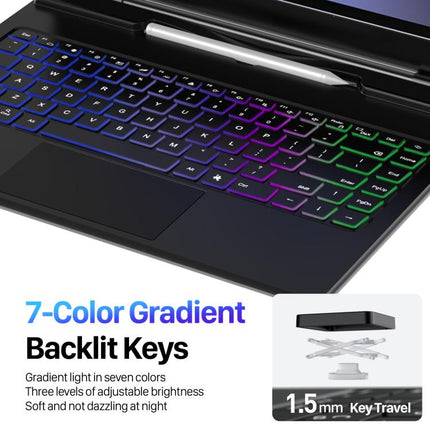 DUX DUCIS MK Series Magnetic Wireless Bluetooth Keyboard Tablet Case, For Samsung Galaxy Tab S11 Ultra