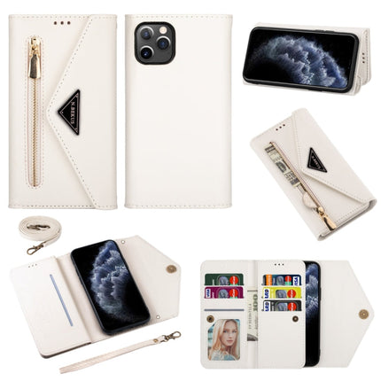 Skin Feel Zipper Horizontal Flip Leather Case with Holder & Card Slots & Photo Frame & Lanyard & Long Rope, For iPhone 11, For iPhone 11 Pro, For iPhone 11 Pro Max, For iPhone XS / X