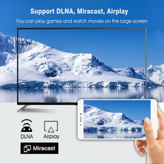 H96 Max 6K Ultra HD Smart TV Box with Remote Controller, Android 10.0, Allwinner H616 Quad Core ARM Cortex-A53, 2GB+16GB, TF Card / USBx2 / AV / HDMI / WIFI,, UK Plug, US Plug, AU Plug