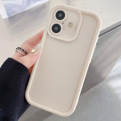 Shockproof Frame Frosted Precise Hole TPU Phone Case