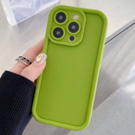 Shockproof Frame Frosted Precise Hole TPU Phone Case, For iPhone 15 Pro Max, For iPhone 15 Pro, For iPhone 15 Plus