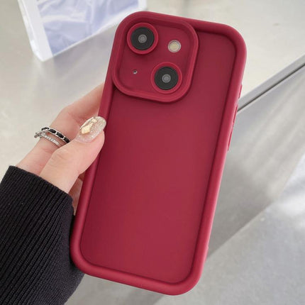 Shockproof Frame Frosted Precise Hole TPU Phone Case, For iPhone 15 Pro Max, For iPhone 15 Pro, For iPhone 15 Plus