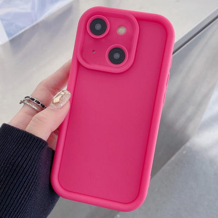 Shockproof Frame Frosted Precise Hole TPU Phone Case, For iPhone 15 Pro Max, For iPhone 15 Pro, For iPhone 15 Plus