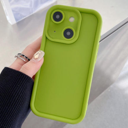 Shockproof Frame Frosted Precise Hole TPU Phone Case, For iPhone 15 Pro Max, For iPhone 15 Pro, For iPhone 15 Plus