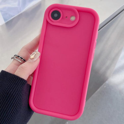 Shockproof Frame Frosted Precise Hole TPU Phone Case, For iPhone 14 Pro, For iPhone 14 Pro Max, For iPhone SE 2022 / 2020 / 8 / 7